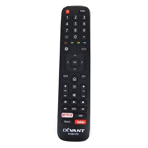 devant tv remote control|DEVANT REMOTE CONTROL EN2BC27D 32LTV900/ .